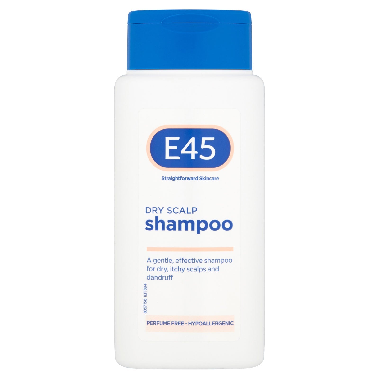 E45 Straightforward Skincare Dry Scalp Shampoo 200ml | High Quality Hair Care Product Online - Product Image E45 Straightforward Skincare Dry Scalp Shampoo 200ml | High Quality Hair Care Product Online - Product Image